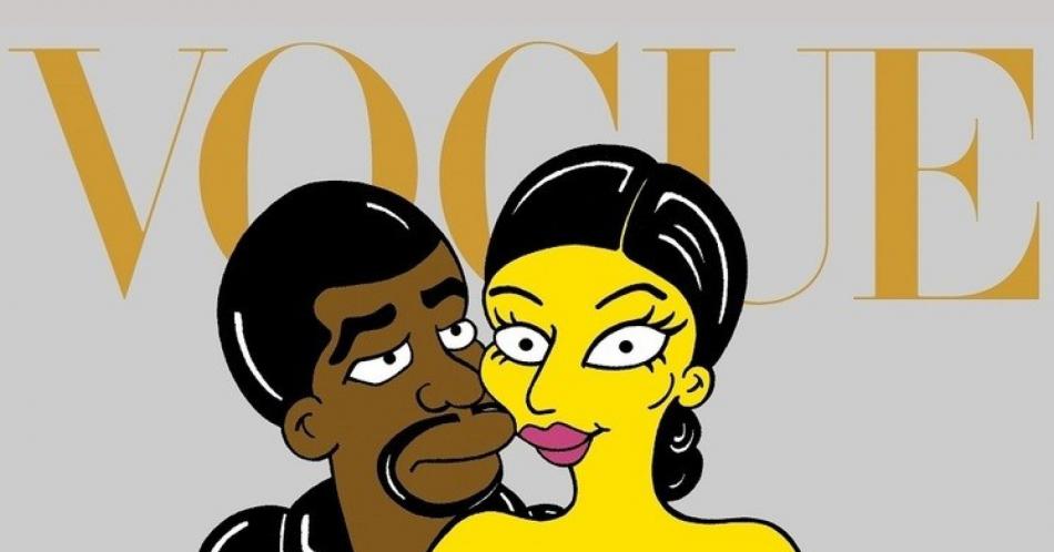 ¿Kim Kardashian y Kanye West se unen a Los Simpson?