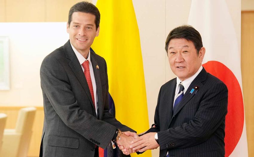 Colombia y Japón retoman el camino para negociar un acuerdo económico