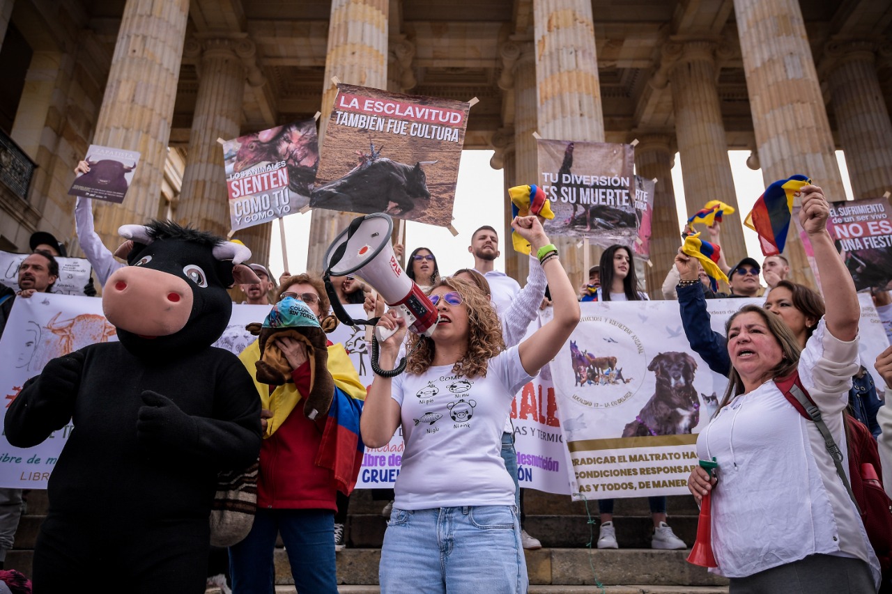 Protestas en defensa de los derechos animales