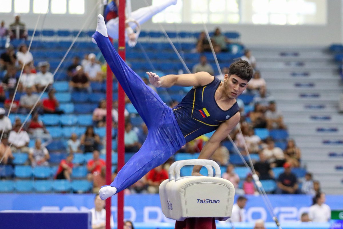 ¡Ángel Barajas lidera histórico 1-2 de Colombia en la gimnasia de los Centroamericanos!