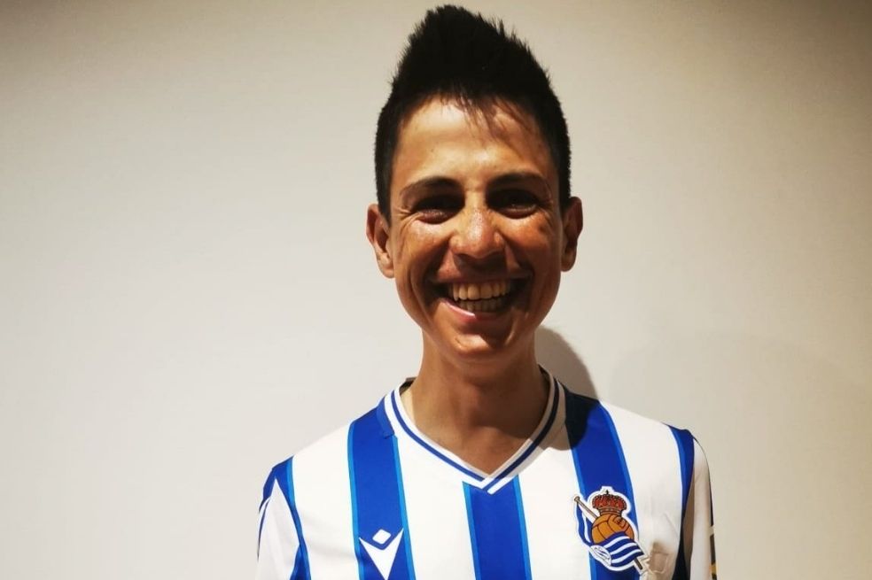 Esteban Chaves y su apoyo a Real Sociedad, antes de la final de la Copa del rey
