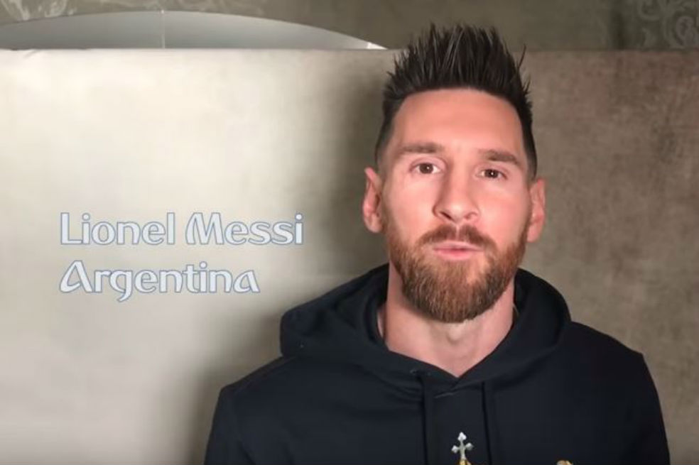 Messi le da la bienvenida a Colombia a Rusia