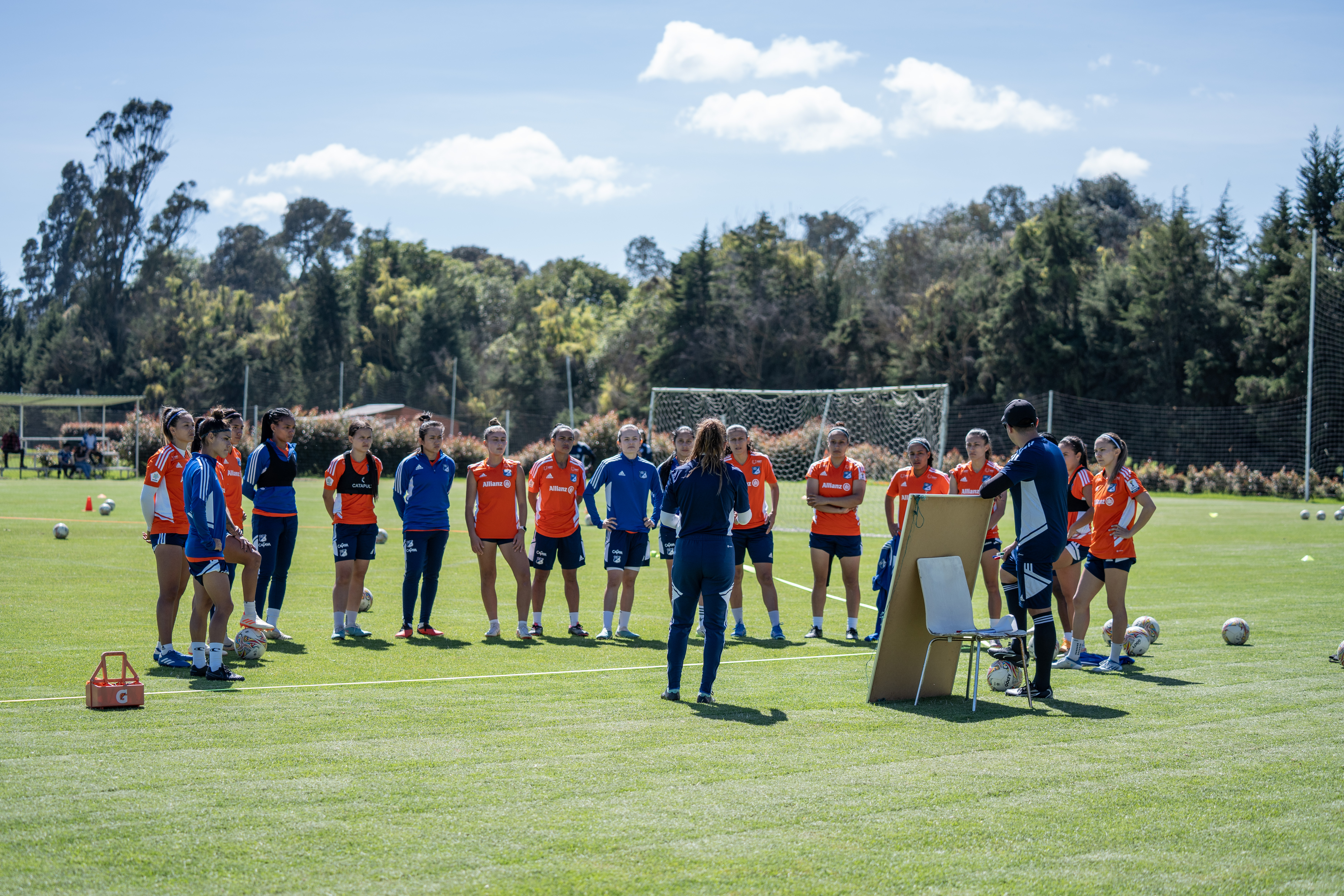 Millonarios igualó sin goles en su estreno en la Liga Femenina 2024