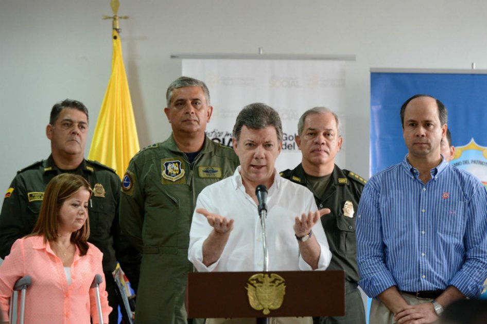 Santos ordenó al director del Gaula despachar desde Barranquilla