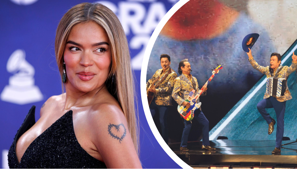 Karol G conoció a Los Tigres del Norte en los Latin Grammy, les pidió foto y contó anécdota