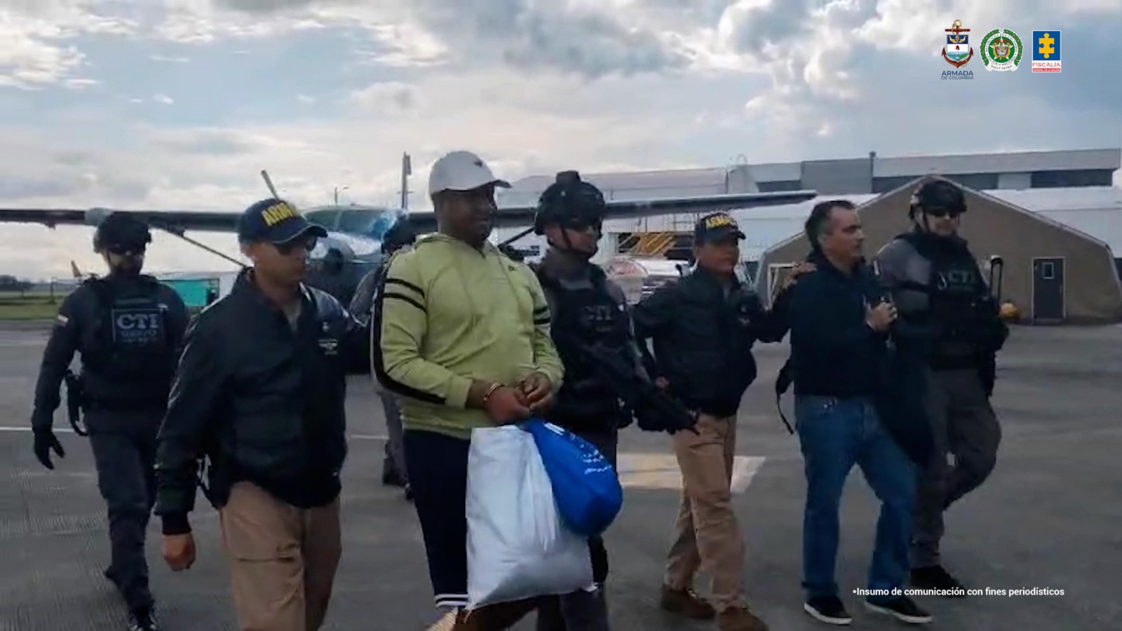 Julián David Mosquera Dussán fue capturado en febrero de este año, en una operación entre la Policía, Fiscalía y la DEA.