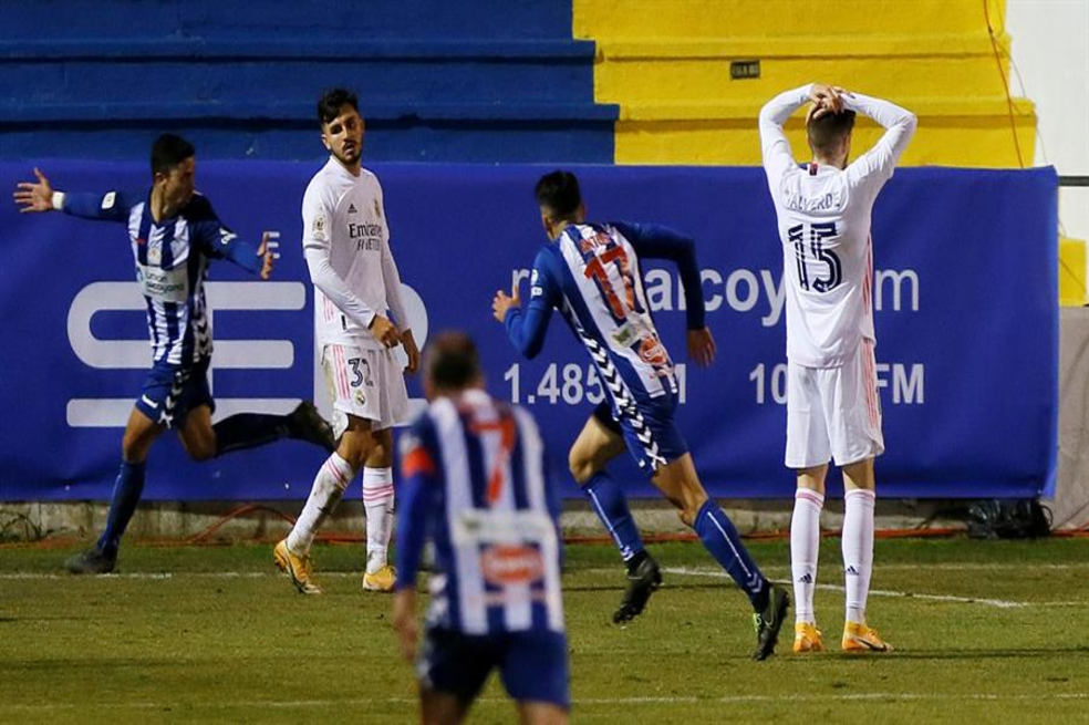 Inesperado: Real Madrid cayó eliminado de la Copa del Rey por Alcoyano