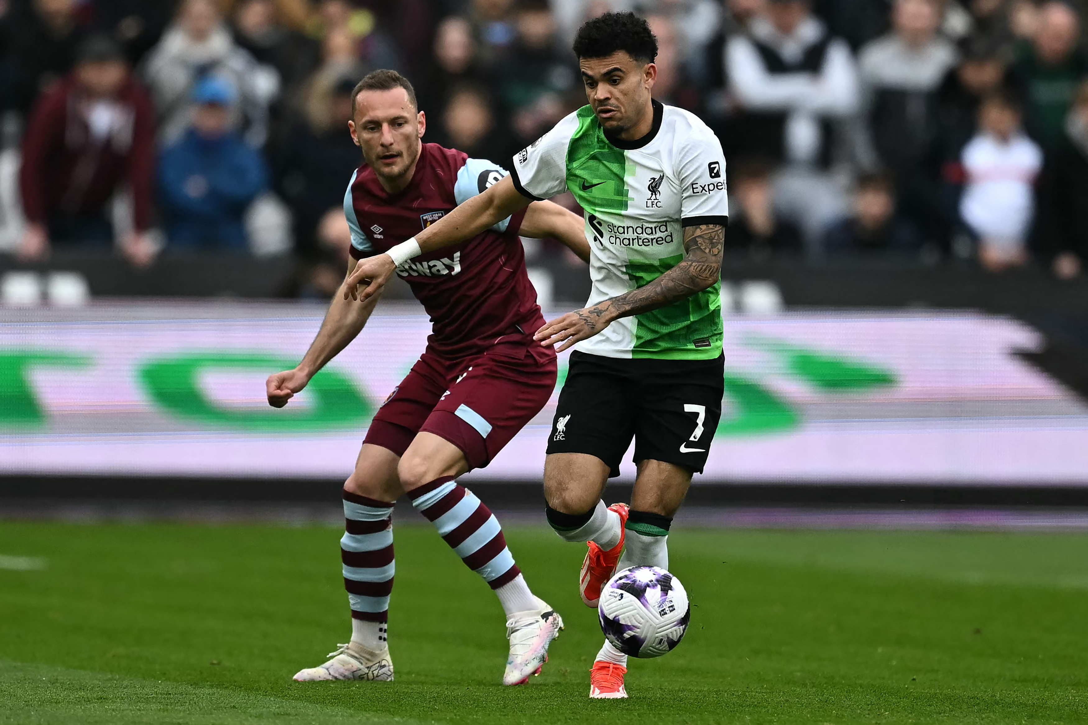 A Liverpool de Luis Díaz se le escapó la Premier League: no pudo contra West Ham