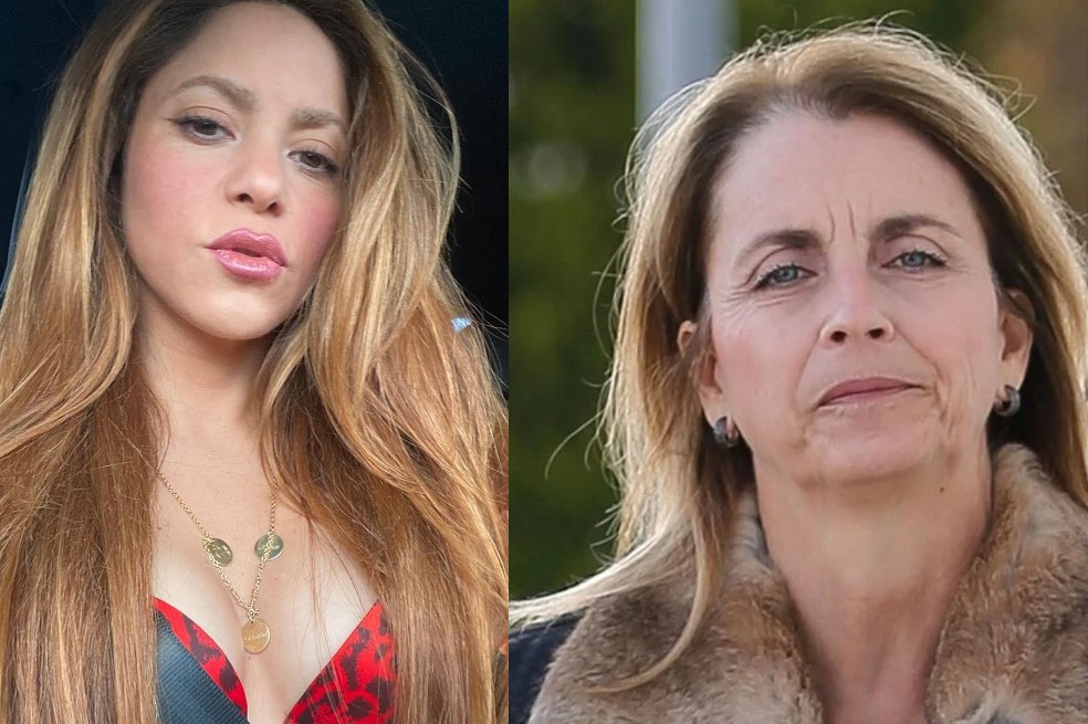 Shakira: se viralizó video de la mamá de Piqué silenciando a la colombiana
