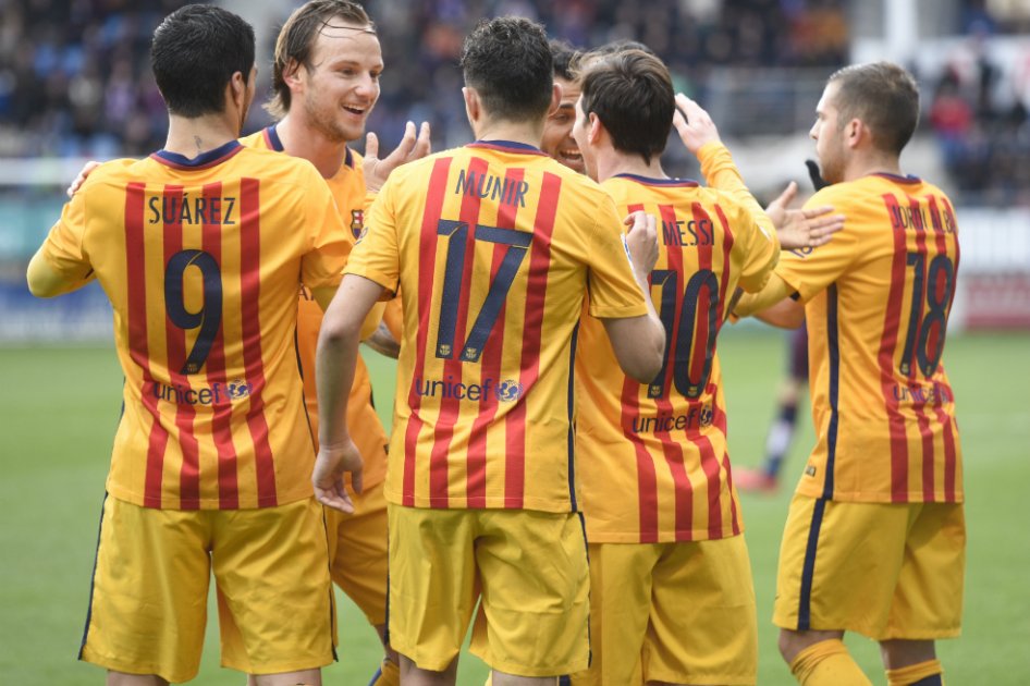 Barcelona no cede ventaja en Liga: goleó 4-0 al Eibar