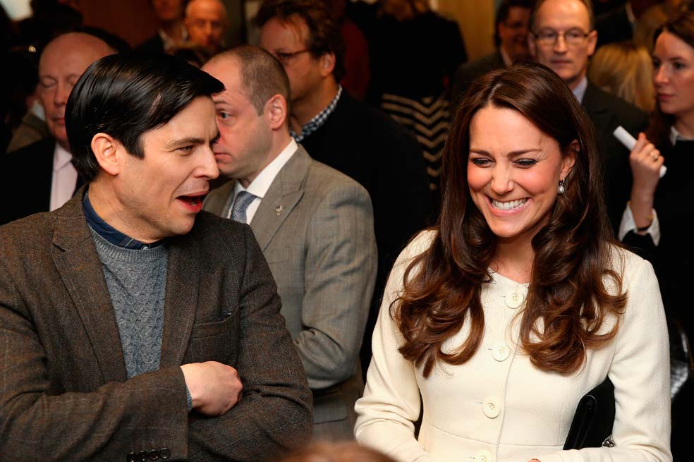 La princesa Catalina se divierte en el set de «Downton Abbey»