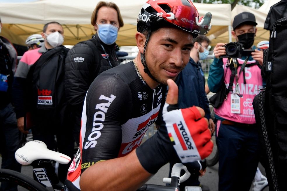 Giro de Italia: Fernando Gaviria atacó desde lejos pero no pudo con Caleb Ewan