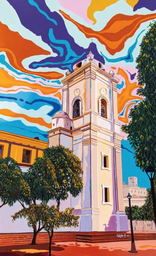 Fabián Rodríguez es un destacado artista del Caribe colombiano.