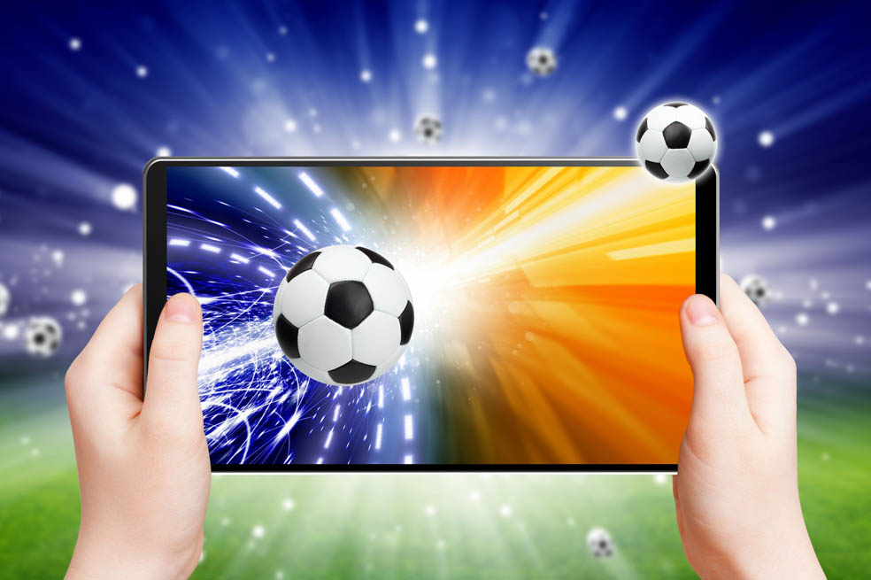 Un estadio mundialista en su celular
