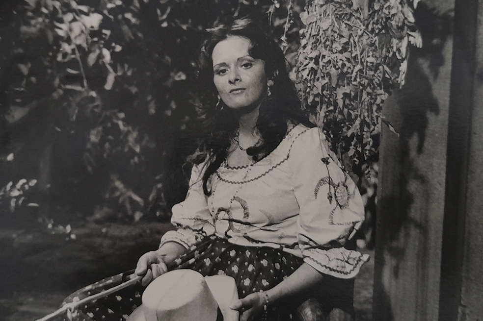 María Eugenia Penagos, actriz colombiana.