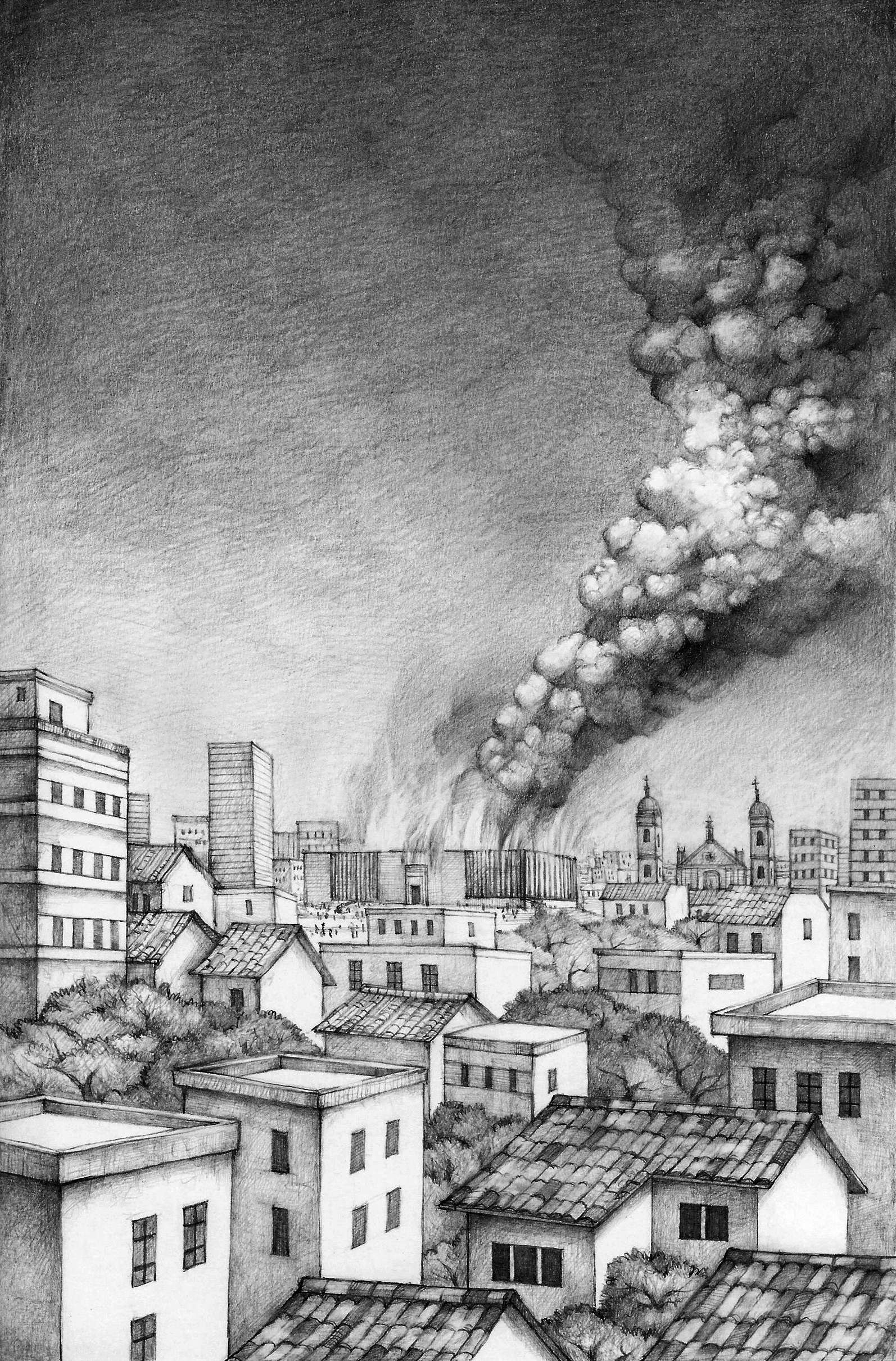 Viendo el fuego desde la terraza: un relato sobre la toma del Palacio de Justicia