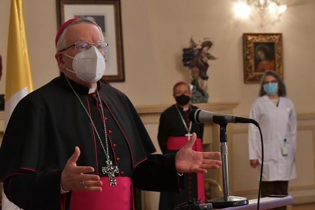 Donación del papa Francisco a Colombia.