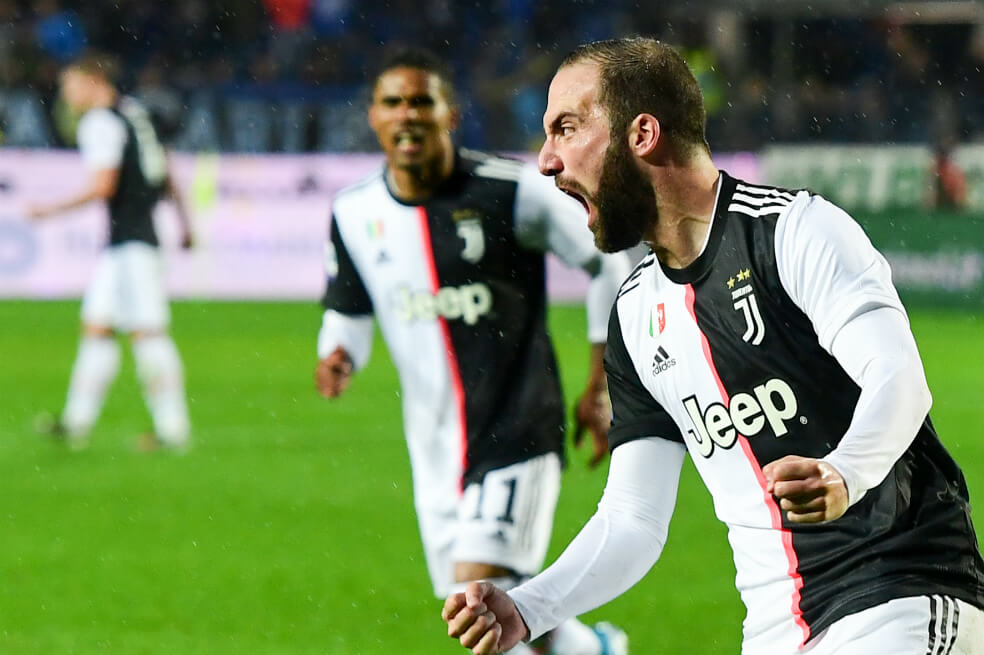 Con jerarquía, la Juventus con Cuadrado remontó al Atalanta de Muriel