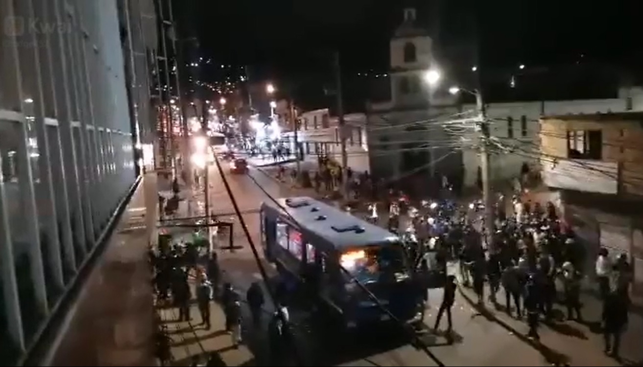 Usme y Suba de nuevo son epicentro de disturbios en Bogotá