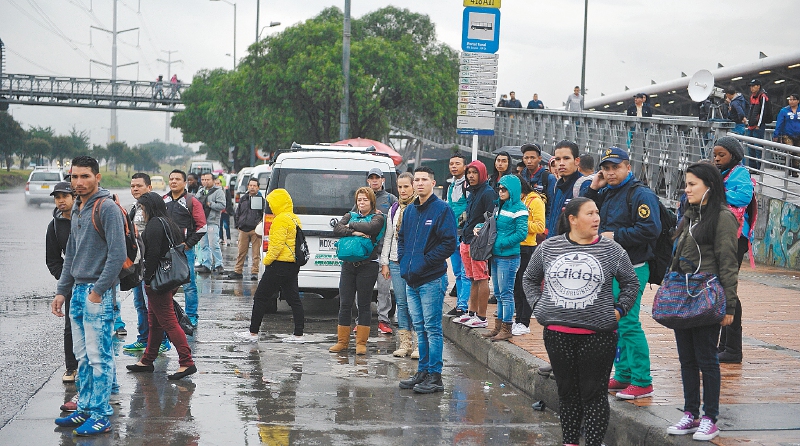 Crisis del SITP tocó al usuario