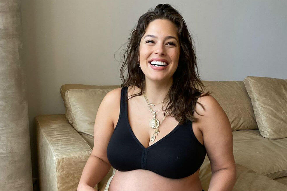 Ashley Graham revela la realidad del posparto en Instagram