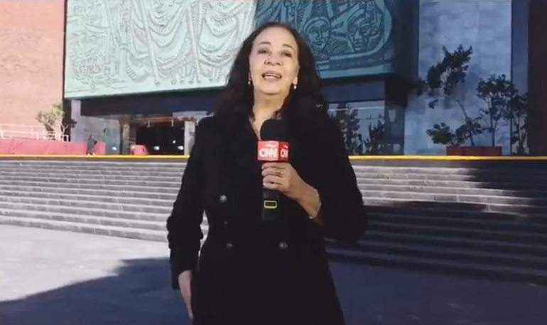 Krupskaia Alís, periodista colombiana de CNN.