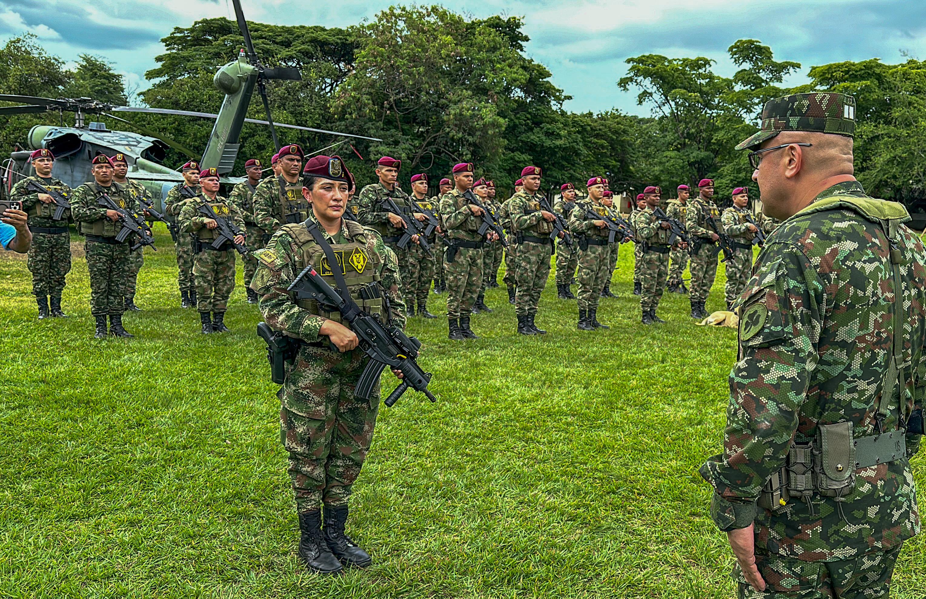 La llegada de la tropa cumple la más reciente orden de un consejo de seguridad que realizó el gobierno y el Comando de las Fuerzas Militares en Jamundí el pasado miércoles.