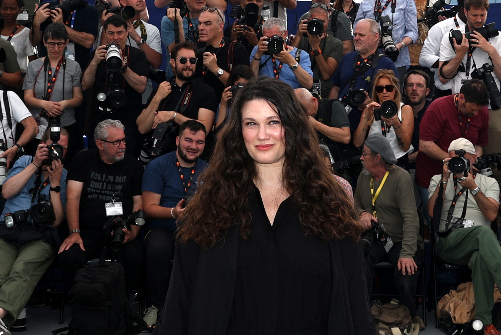 CANNES (France), 15/05/2025.- German Director Mascha Schilinski attends the photocall for 'Sound of Falling (In Die Sonne Schauen)' during the 78th annual Cannes Film Festival, in Cannes, France, 15 May 2025. The film festival runs from 13 to 24 May 2025. (Cine, Francia) EFE/EPA/MOHAMMED BADRA
