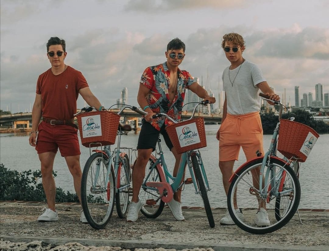 Andrés Simón Gutiérrez, Christian Castiblanco y Jefferson Tovar