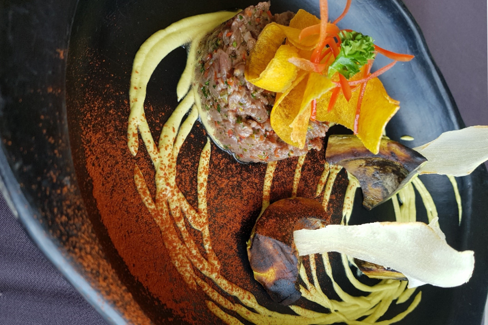 Receta Tartar de lomo de res con aguacate