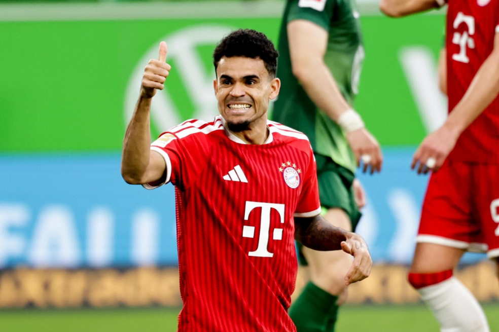 El Bayern Múnich de Luis Díaz se impuso en Wolfsburgo por la mínima