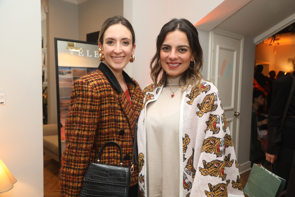 Laura Aparicio y Laura Sánchez.