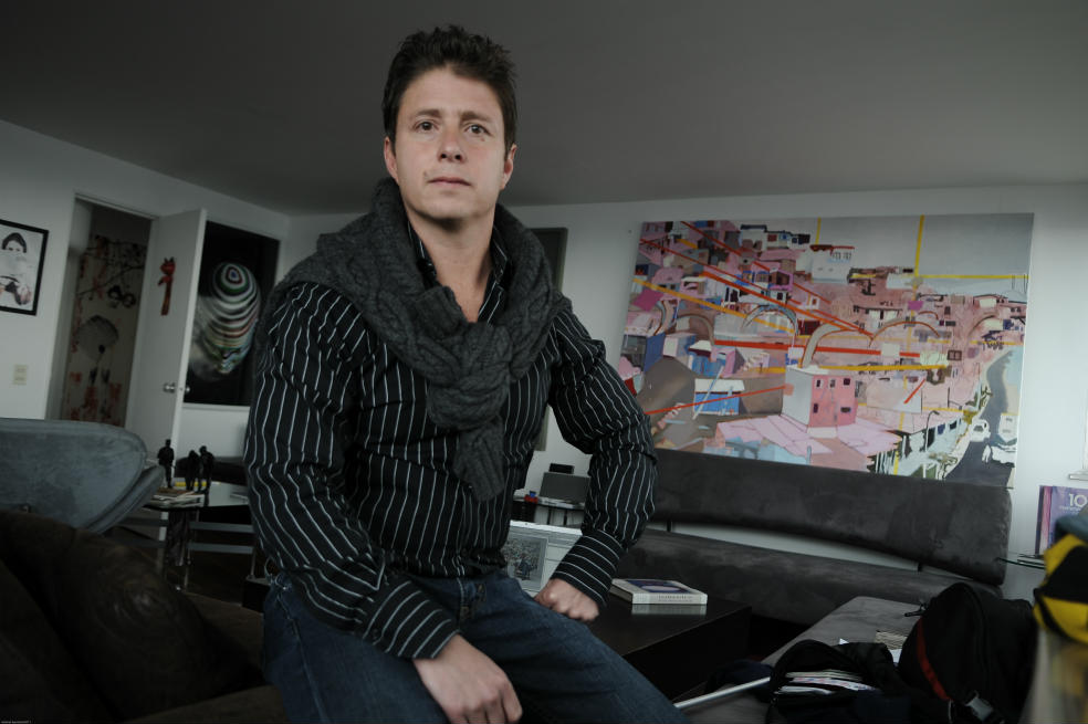 Colombiano que triunfa en las galerías de arte en Londres