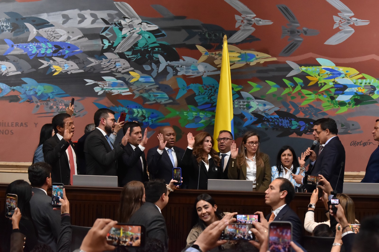 El Congreso en pleno eligió a los nueve magistrados que conformarán el nuevo Consejo Nacional Electoral (CNE).
