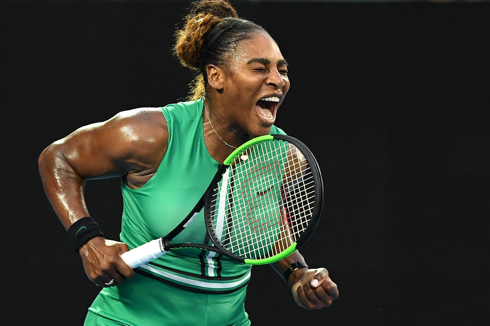 Serena Williams avanzó a cuartos de final del Abierto de Australia