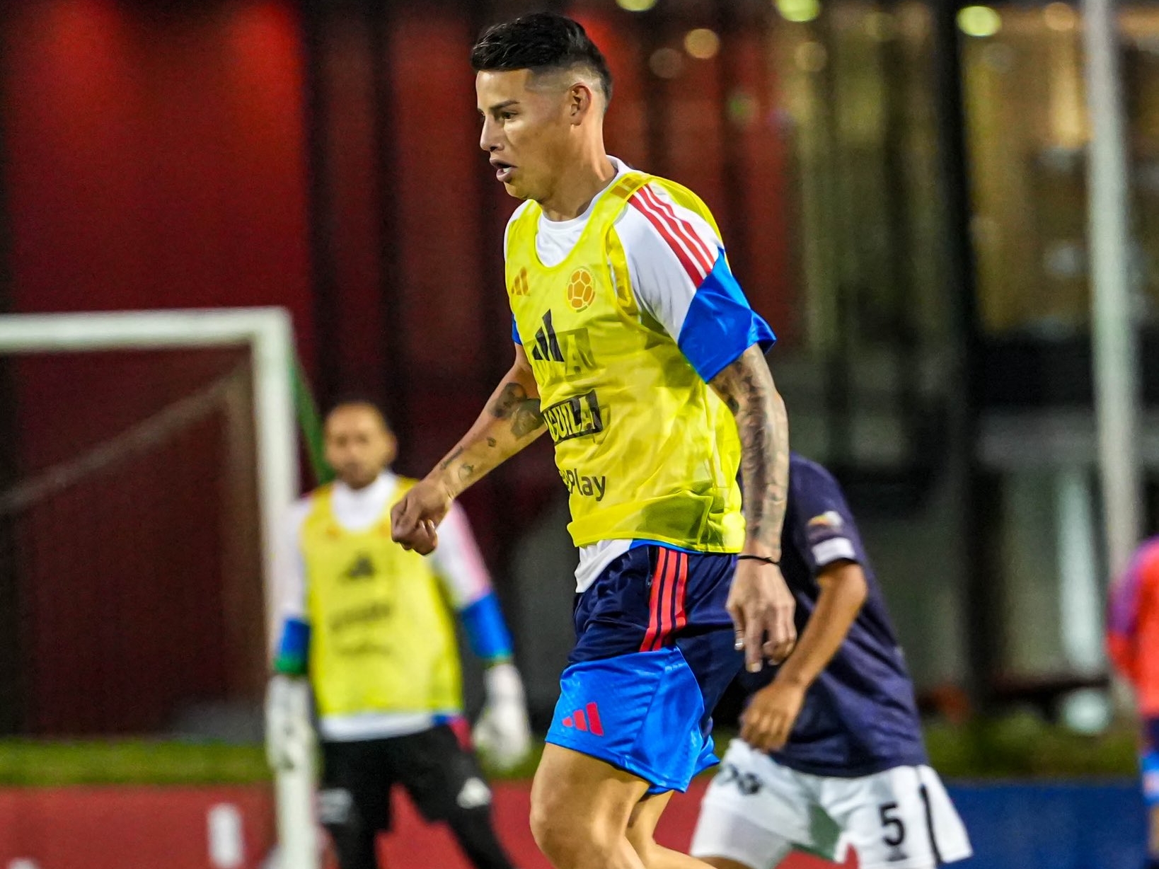 En fotos: primer entrenamiento en Bogotá de la selección de Colombia antes del Mundial 2026