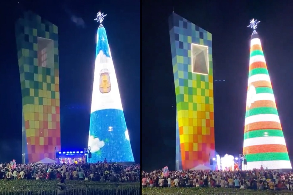 Este es el árbol de navidad más grande de Colombia: ¿Cuánto mide y dónde está?