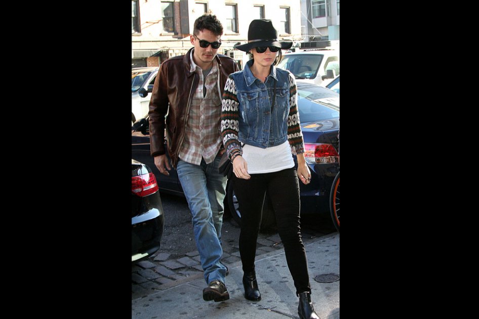 Katy Perry y John Mayer.