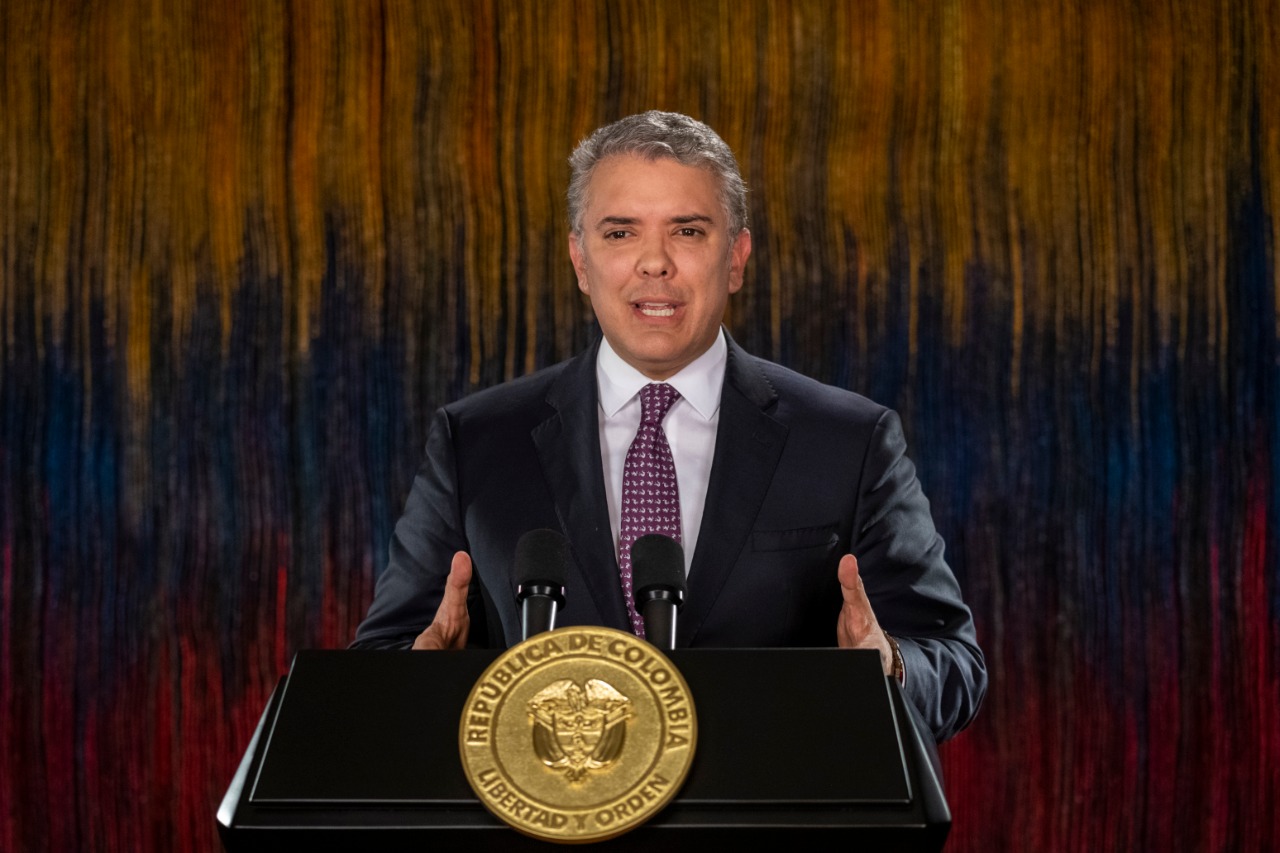 Presidente Duque convoca a “conversación nacional” desde la próxima semana