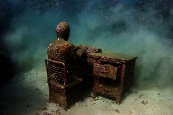 Museo sumergido en las aguas