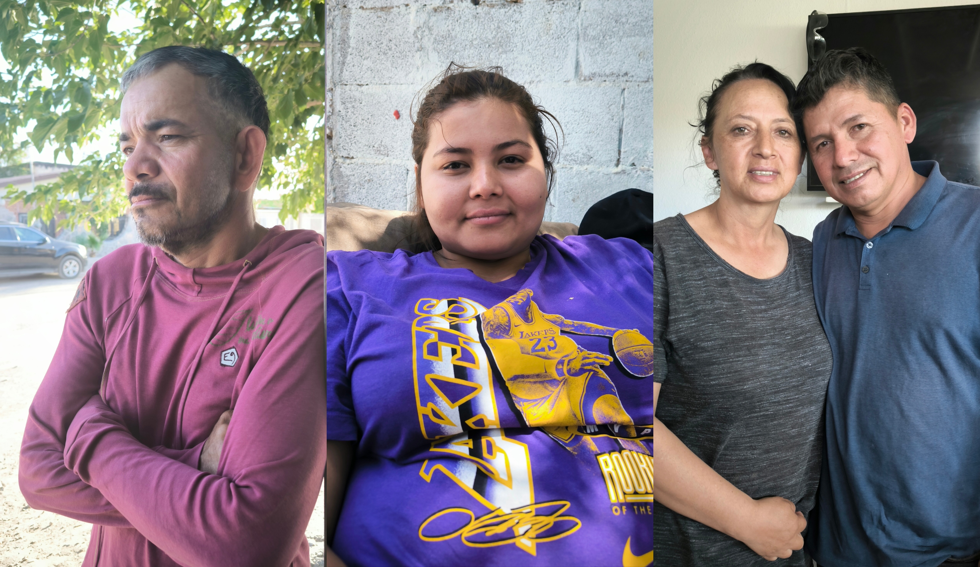 Camilo Acevedo, Lizeth Ortega, Mary Carlos**, son colombianos que huyeron de situaciones de violencia en el país, buscaban refugio en Estados Unidos y se quedaron "varados" en Ciudad Juárez por las medidas antimigratorias de Donald Trump.