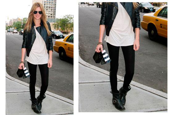 Toda una rockstar muy chic