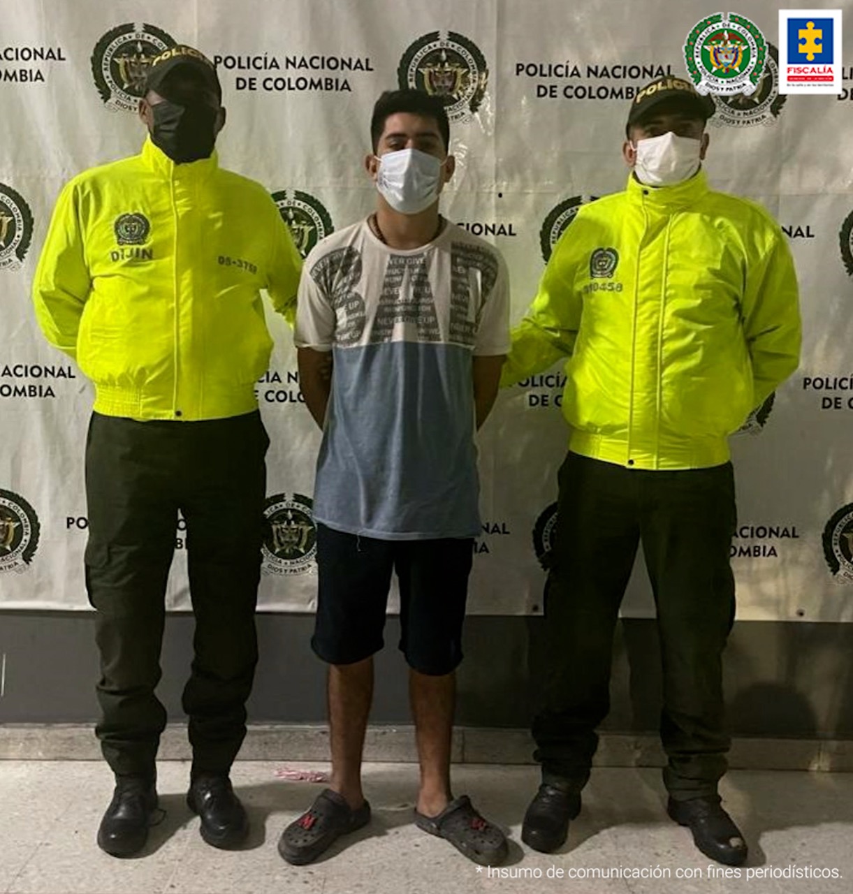 Juez envió a la cárcel al presunto asesino de un patrullero en Cundinamarca