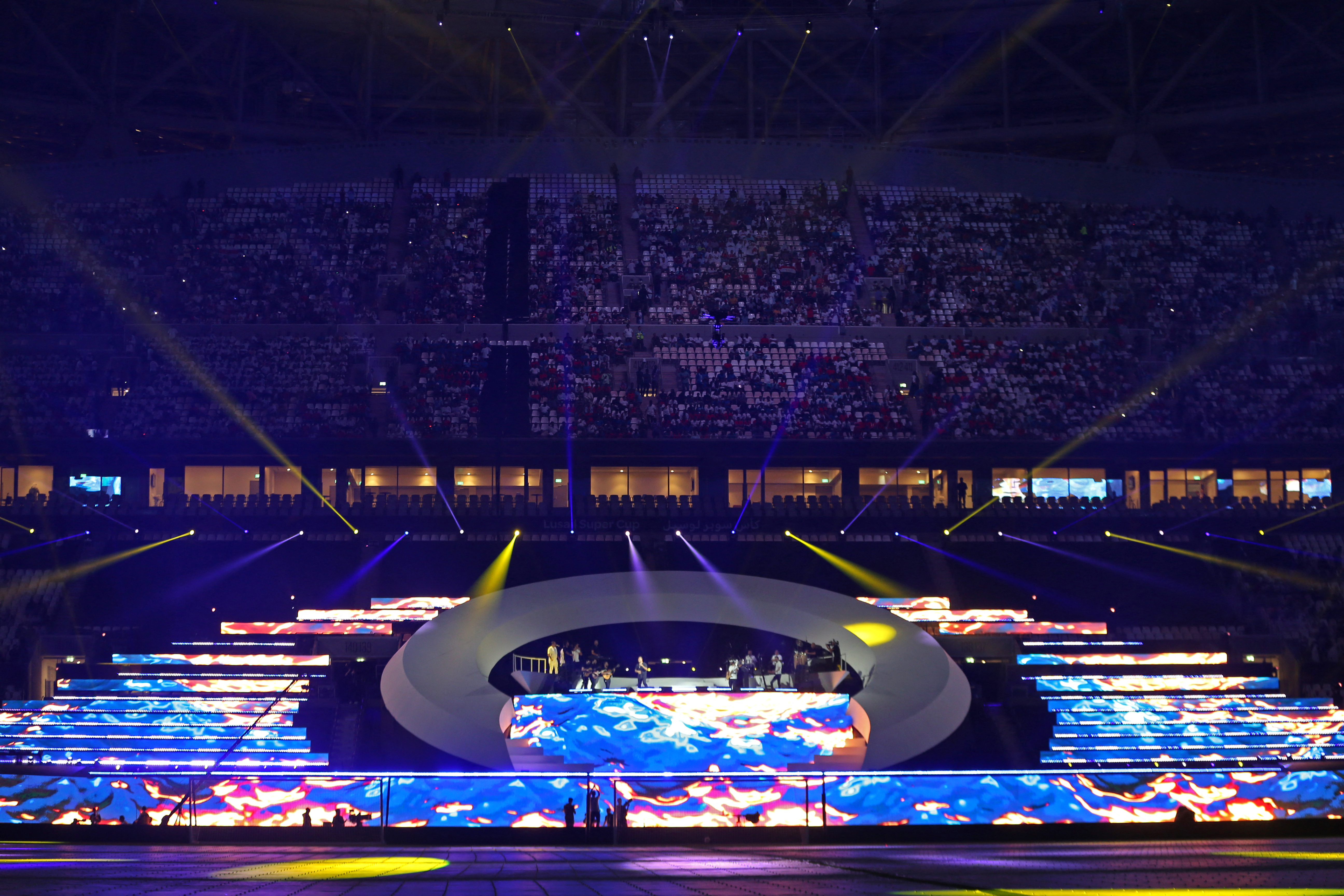 Se celebra el ensayo general del Mundial con la inauguración del estadio Lusail