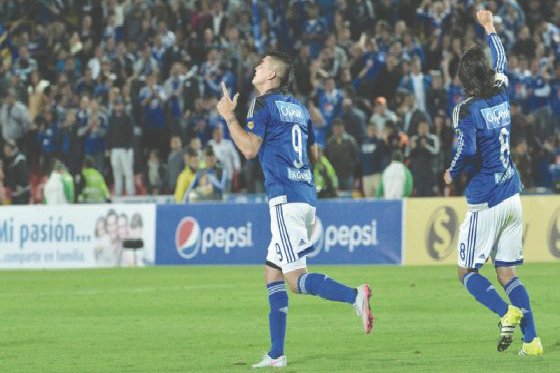 Millonarios derrotó a Once Caldas en el último minuto