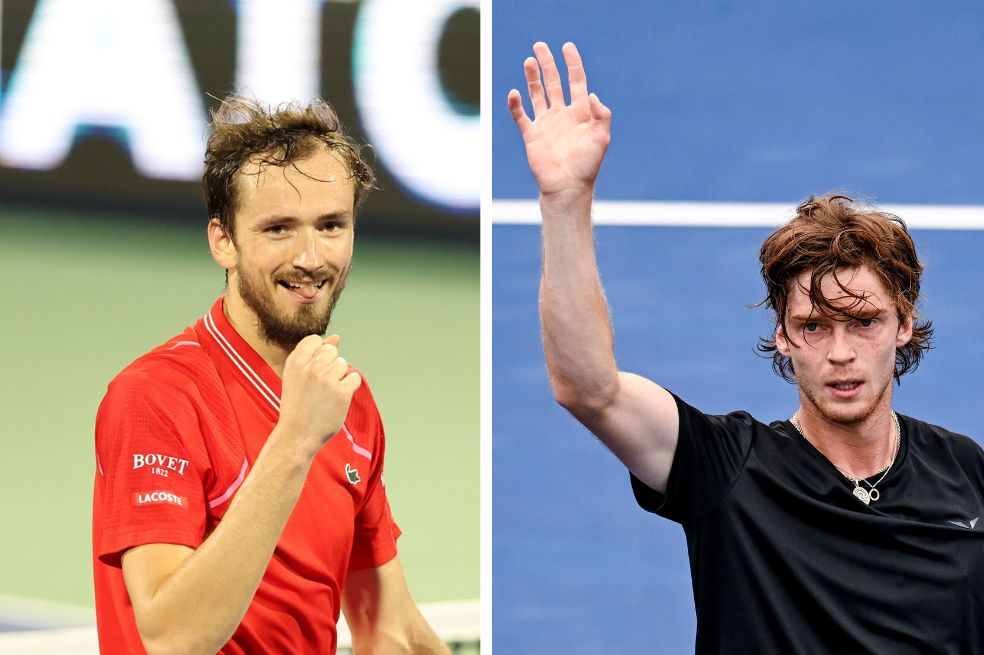 Final rusa: Medvedev y Rublev definen el título del ATP 500 de Dubai