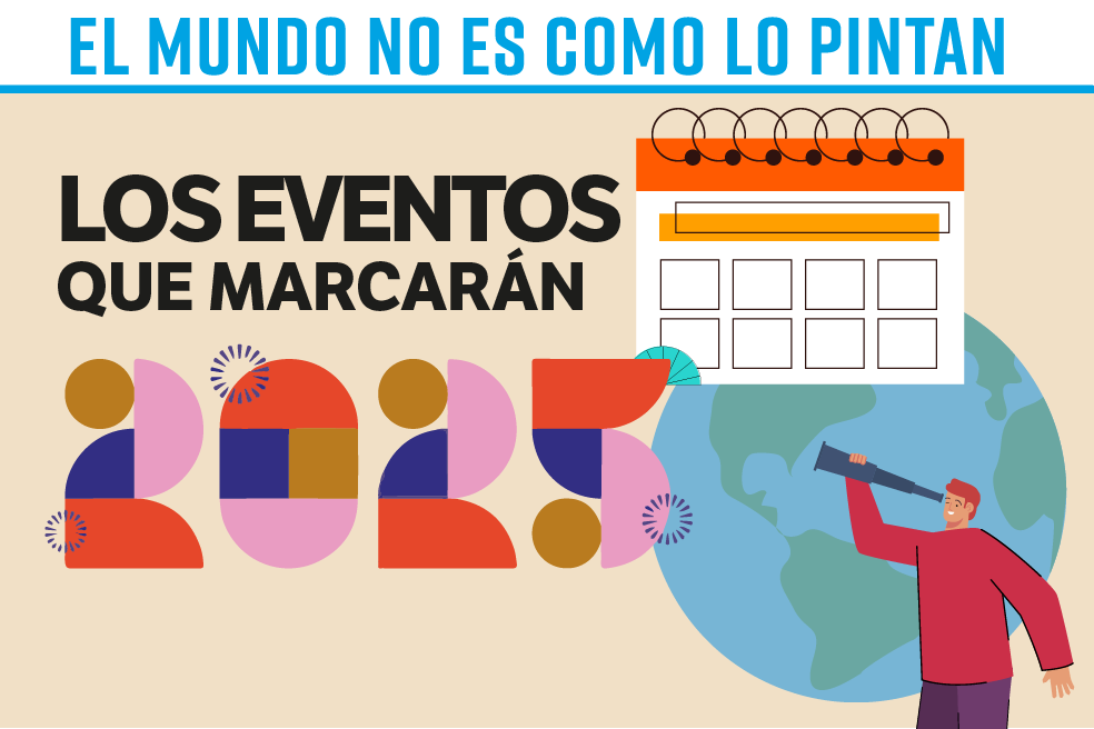 El mundo no es como lo pintan: Los eventos que marcarán 2025