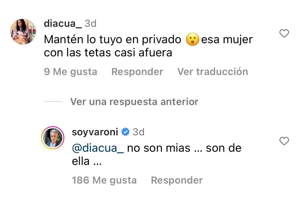 El actor de ‘Pedro el escamoso’ presumió la belleza de su esposa Catherine Siachoque, pero recibió críticas por “mostrar de más”. Así respondió Miguel Varoni.