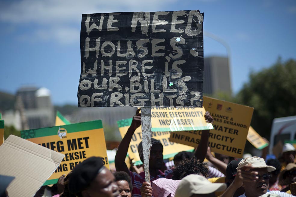 En la Sudáfrica de Mandela «la segregación aún es grave»