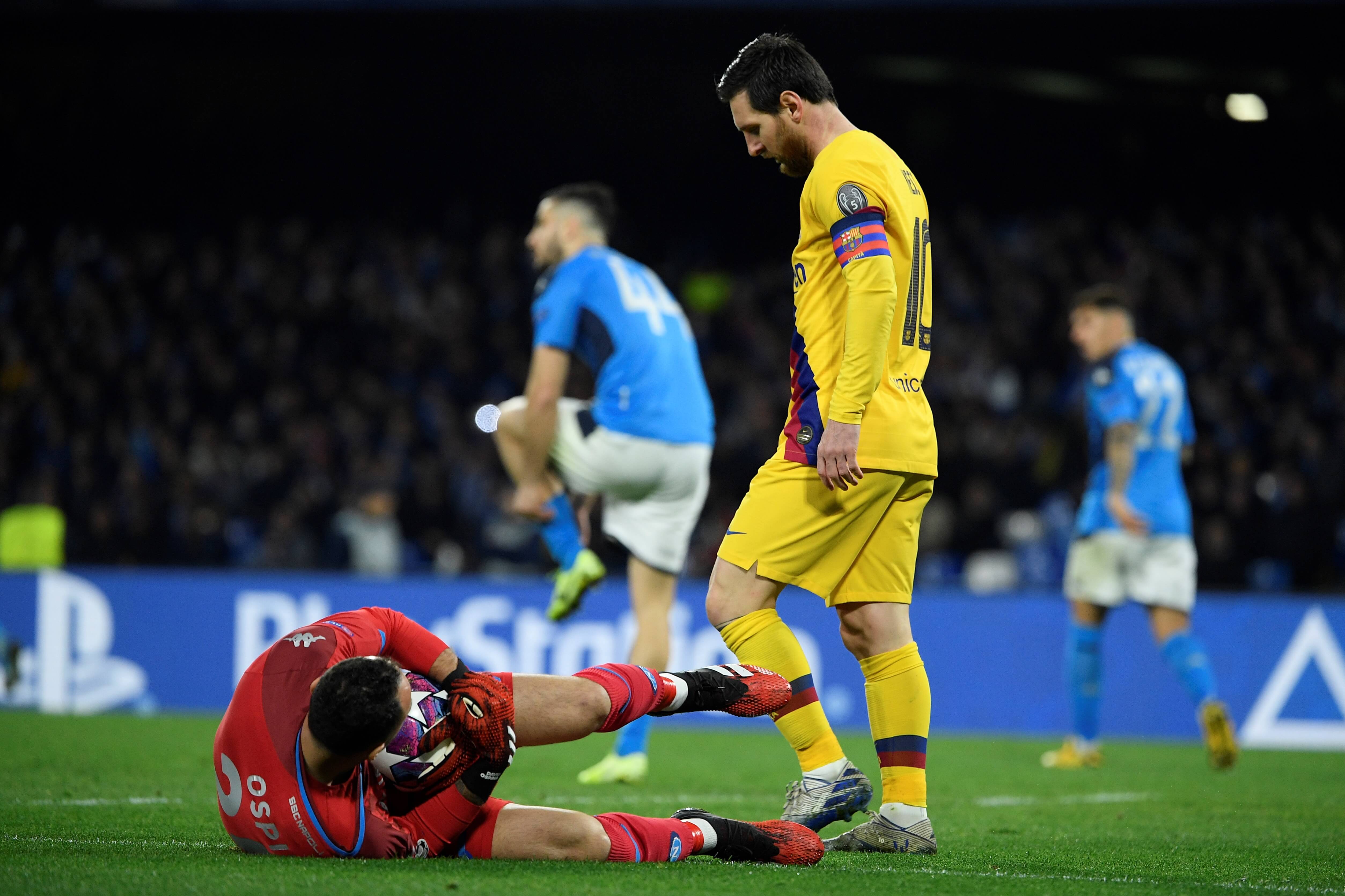 Así jugó David Ospina ante el Barcelona
